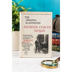 Arthur Conan Doyle Original Illustrated Hardcover 1981 Sherlock Holmes Book